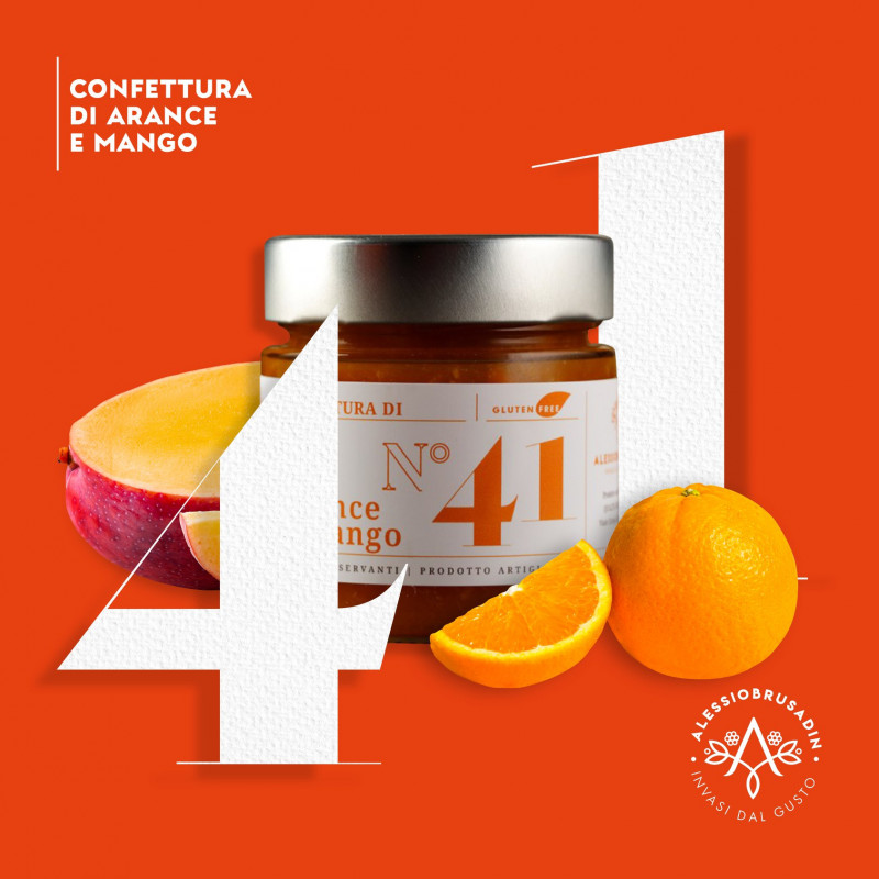 Confettura di Arance e Mango 180g di Alessio Brusadin