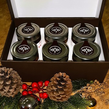 4 - Chocolate Jams 6 flavors Gift Box di Alessio Brusadin