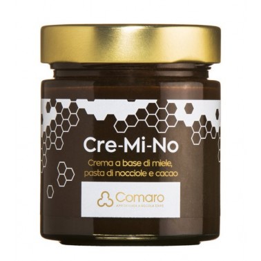 Cre-mi-no crema di miele, nocciola e cacao di Alessio Brusadin