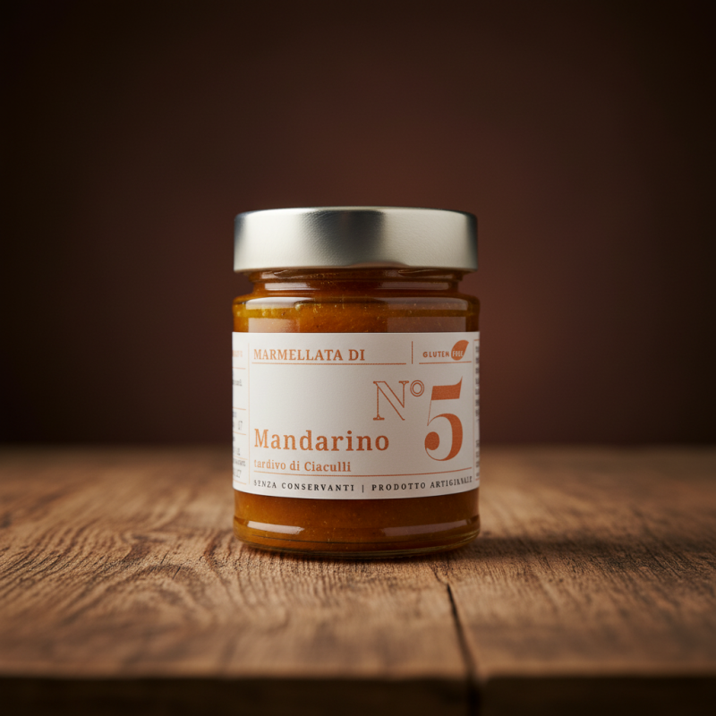 Marmellata di Mandarino Tardivo di Ciaculli 220g di Alessio Brusadin