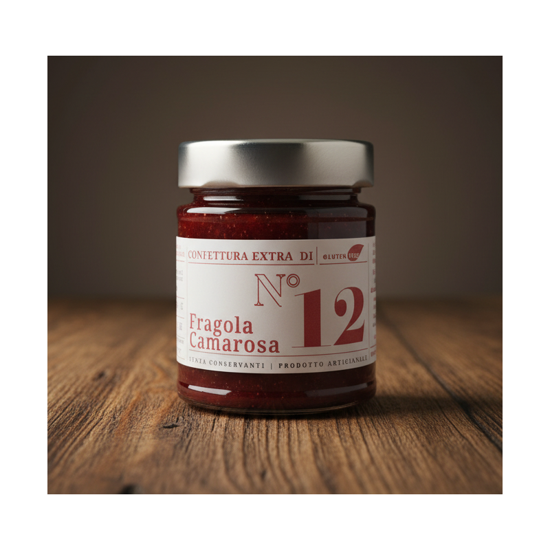 Confettura Extra di Fragola Camarosa 220g di Alessio Brusadin