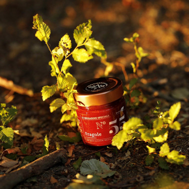 "Brusadina" alle Fragole e Rabarbaro 220g di Alessio Brusadin