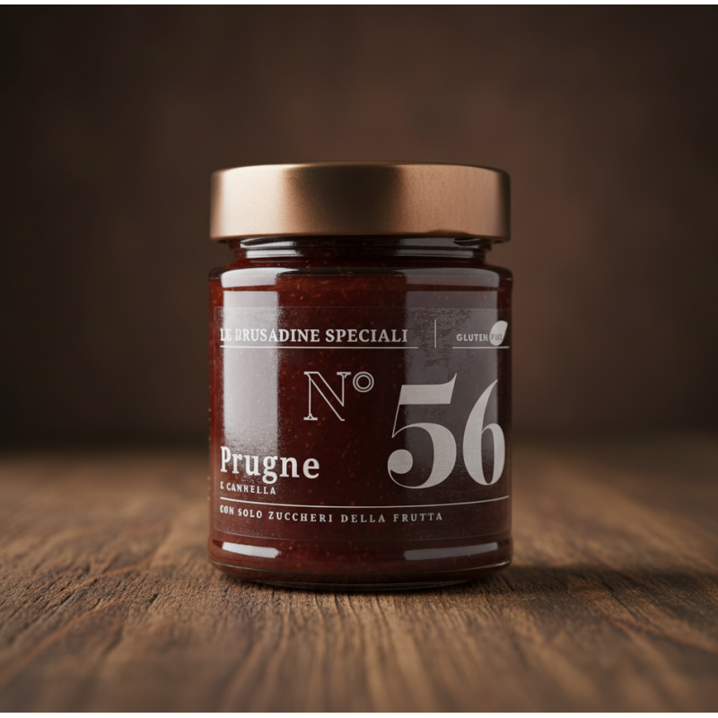 "Brusadina" alle Prugne e Cannella 220g di Alessio Brusadin