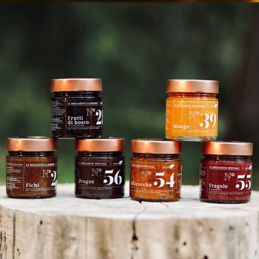 "Brusadina" alle Albicocche e granella di fave di cacao 220g di Alessio Brusadin