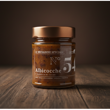 copy of Apricot and cocoa bean grains "Brusadina" di Alessio Brusadin