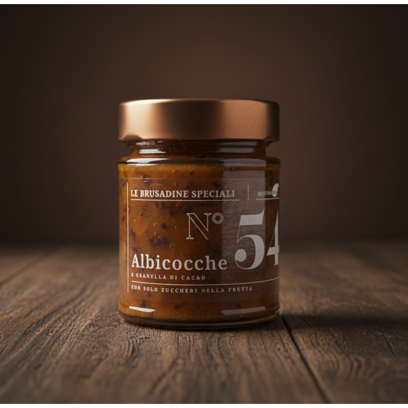 copy of Apricot and cocoa bean grains "Brusadina" di Alessio Brusadin