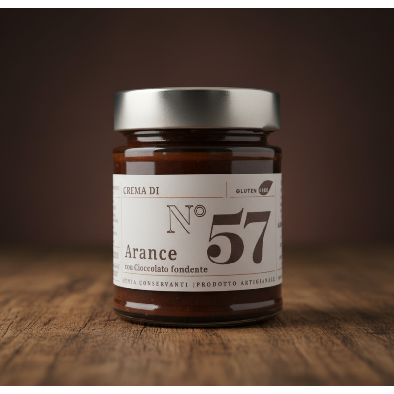 Orange Marmelade whith Dark Chocolate 220g di Alessio Brusadin