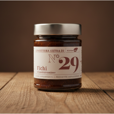 Figs and Gewürztraminer wine Jam 220g di Alessio Brusadin