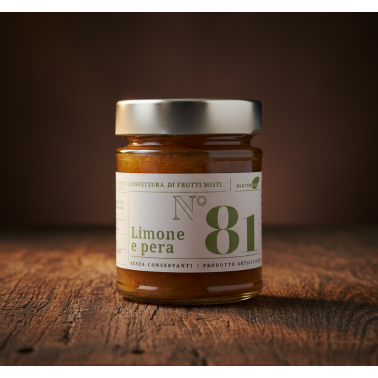 Lemon and William Pear Marmelade 220g di Alessio Brusadin
