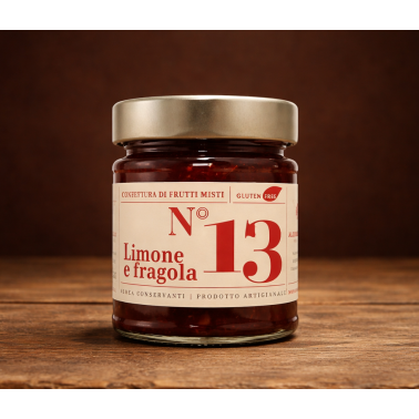 Lemon and Strawberries Marmelade 220g di Alessio Brusadin