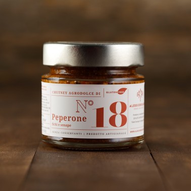 Peppers, Figs, and Mustard Seeds Chutney di Alessio Brusadin