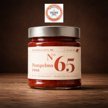 Pink grapefruit Marmalade 220g di Alessio Brusadin