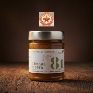 Lemon and William Pear Marmalade 220g di Alessio Brusadin