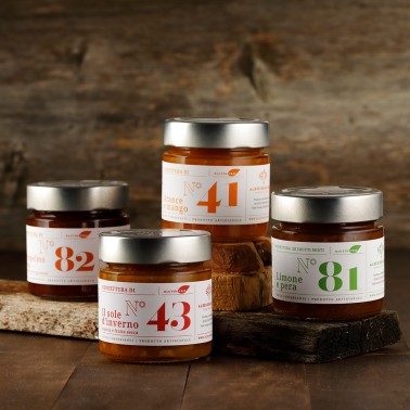 "Winter Sun" Marmalade, Oranges and Dried Fruit 220g di Alessio Brusadin