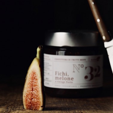 Figs, Melon and Vintage Port Jam 220g di Alessio Brusadin