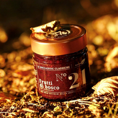 Mixed berries and wild strawberries "Brusadina" 220g di Alessio Brusadin