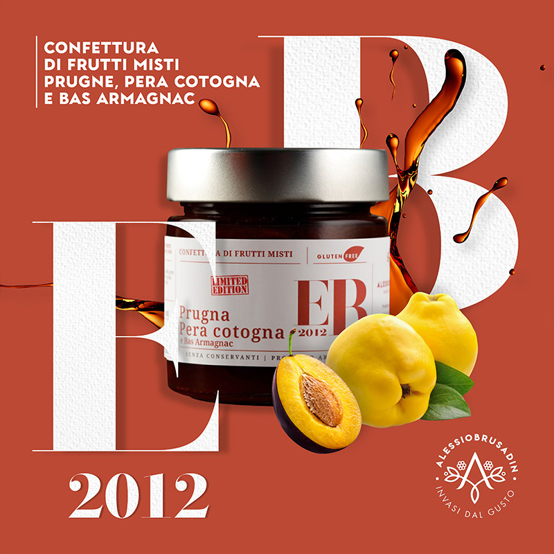 Plum, Quince and Bas Armagnac jam di Alessio Brusadin