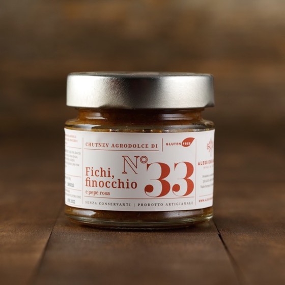 Figs, Fennel and Pink Peppercorn Chutney