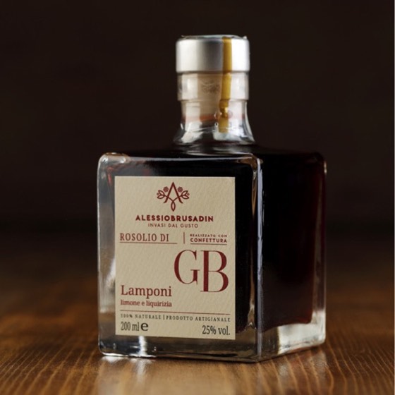 Rosolio “GB” di Lamponi, Limone e Liquirizia