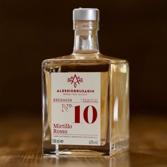 Brusagin n°10 al Mirtillo Rosso