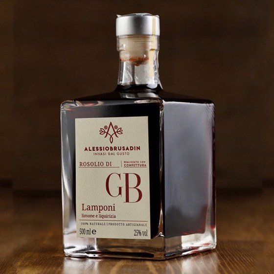 Rosolio “GB” di Lamponi, Limone e Liquirizia