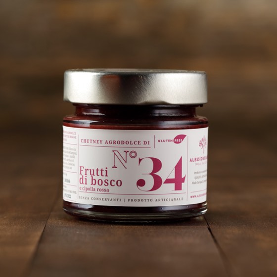 Mixed Berries and Red Onion Chutney
