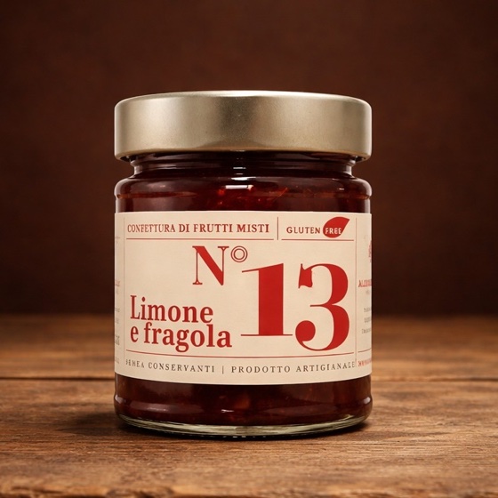 Lemon and Strawberries Jam 220g