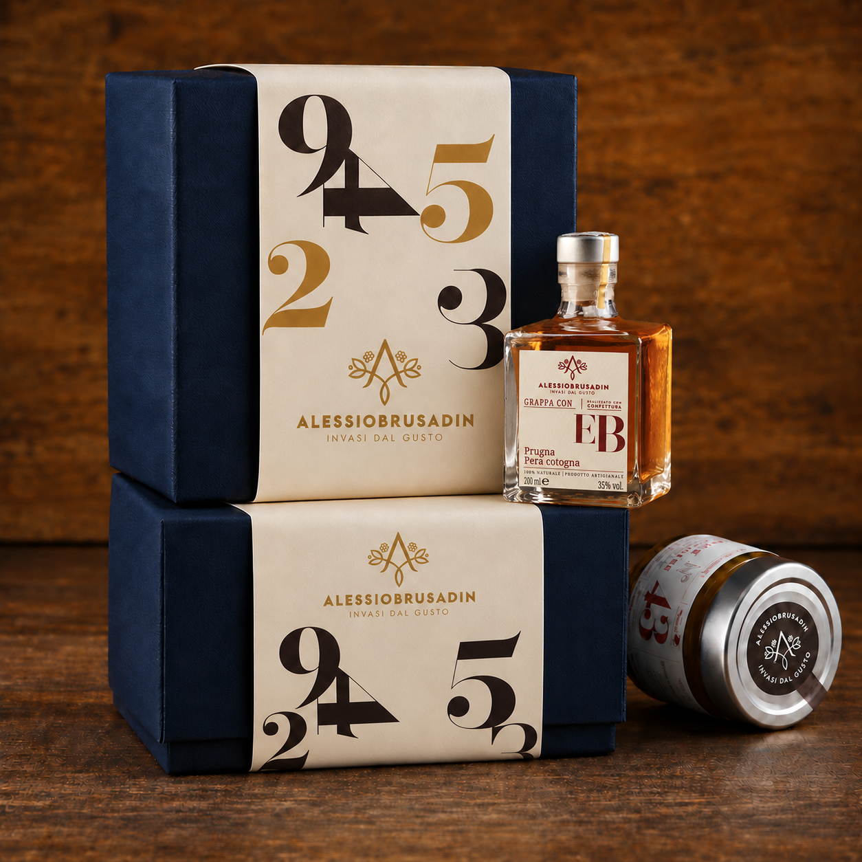 Scatola Regalo “La grappa e le sue confetture”