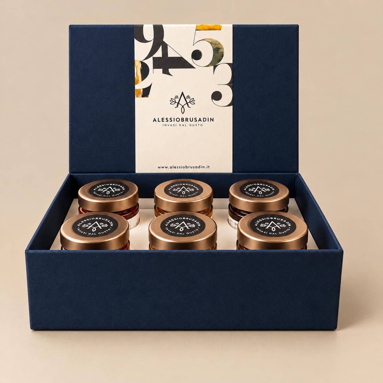 Scatola Regalo da 6 vasi “Le Brusadine”