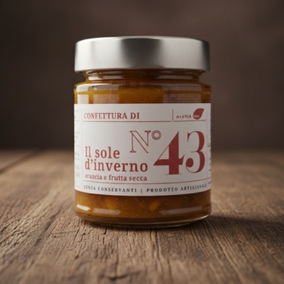 “Winter Sun” Jam, Oranges and Dried Fruit