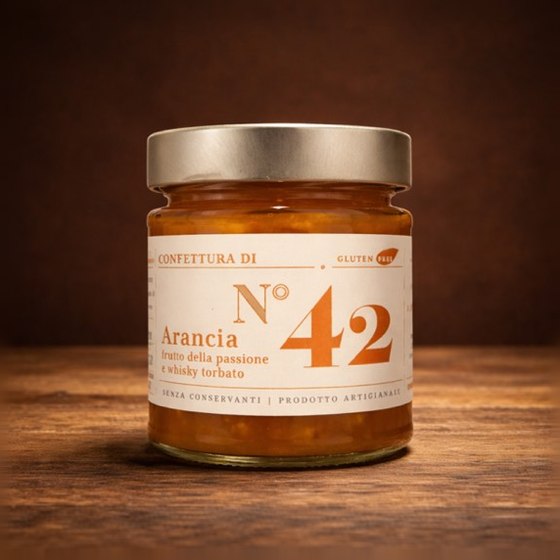 Orange, Passion Fruit and Peaty Whiskey Jam